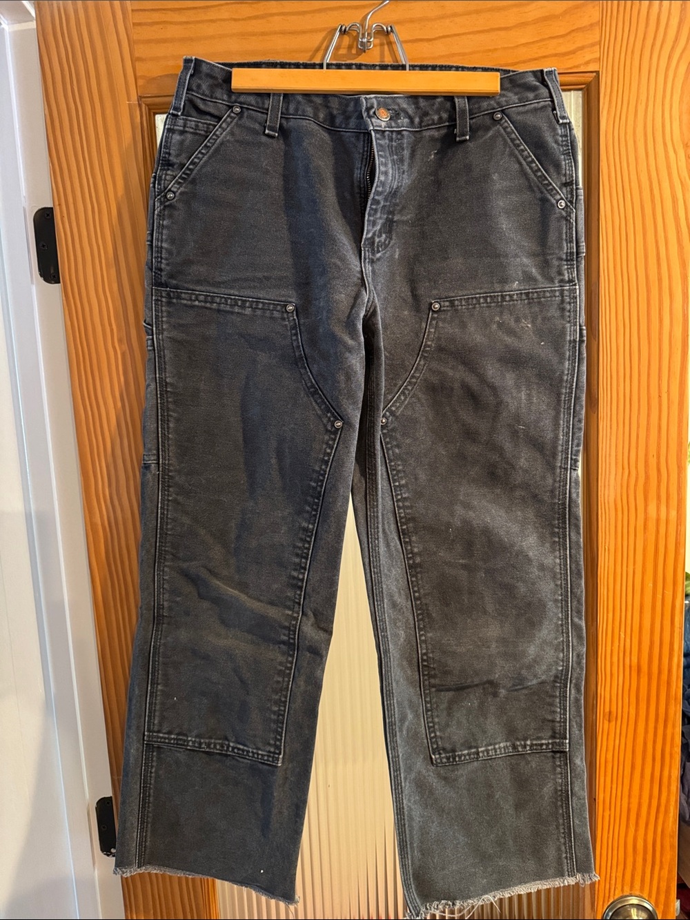 Women’s Carhartt Black Workwear Straight-Leg Pants
